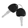 Qiilu Car Ignition Switch Lock Barrel with 2 Keys