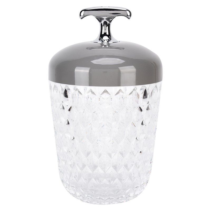 LED Crystal Table Lamp 3 Color Dimming USB Rechargeable Night