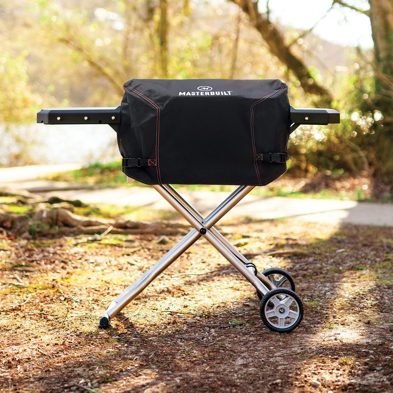 Masterbuilt® Electric Portable Charcoal Grill and Smoker Water Resistant Double-Stitched