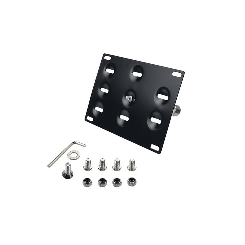 x xotic tech Front Bumper Tow Hook License Plate Mounting