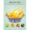 QCen Juicer Machine, 800W Centrifugal Juicer Extractor with 3” Wide