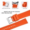 BISONSTRAP Watch Straps for Men, High Performance Fluororubber Watch Strap