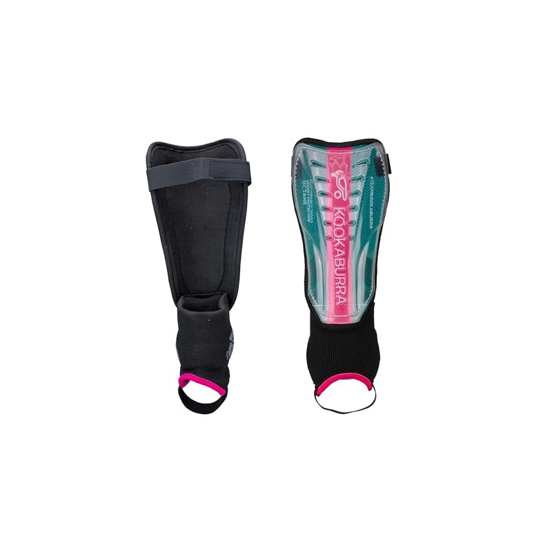 Kookaburra Octane Hockey Shinguard - Marine/Pink - Small