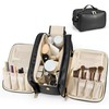 Travel Makeup Organizer, Compact Lightweight Accessory for Travel and Daily