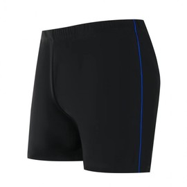 a619 Men's Plus Size Boxer Swim Trunks Swimwear Shorts 5XL [Suitable for 85-95kg] / 2540 Random Color 10ea