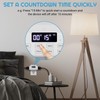 COKWEL Countdown Timer Outlet, Up to 99 Hours, Large Screen