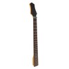 Guitar Neck Fingerboard 24 Fret 25.6in Smoothly Elegant Wood Electric