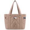 LOVEVOOK Tote Bag Large Shopper Bag Women, khaki