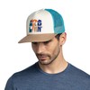BUFF Unisex Trucker Cap, Bleu Scen, L