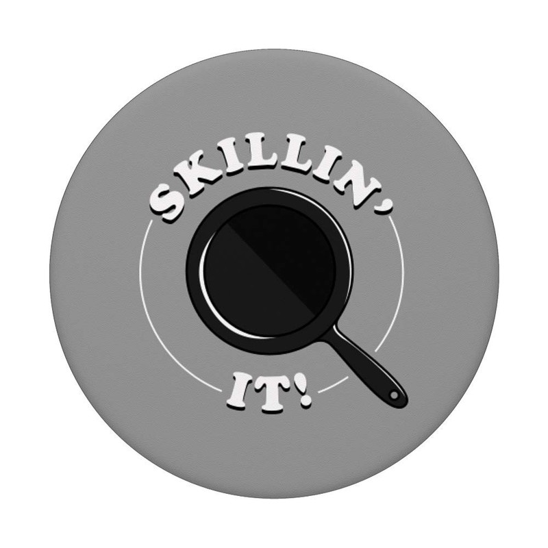 Skillet Cast Iron Funny Chef Skillin It