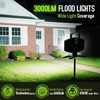 SYLSTAR 30W Rechargeable Work Light, 3000LM Magnetic LED Work Light