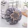 MERRYHAPY Double-layer Thicken Bath Cap Shower Hat for Adults Elastic