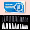 Tip Coffin Corto 500 Piezas Uñas Acrilicas Resistente