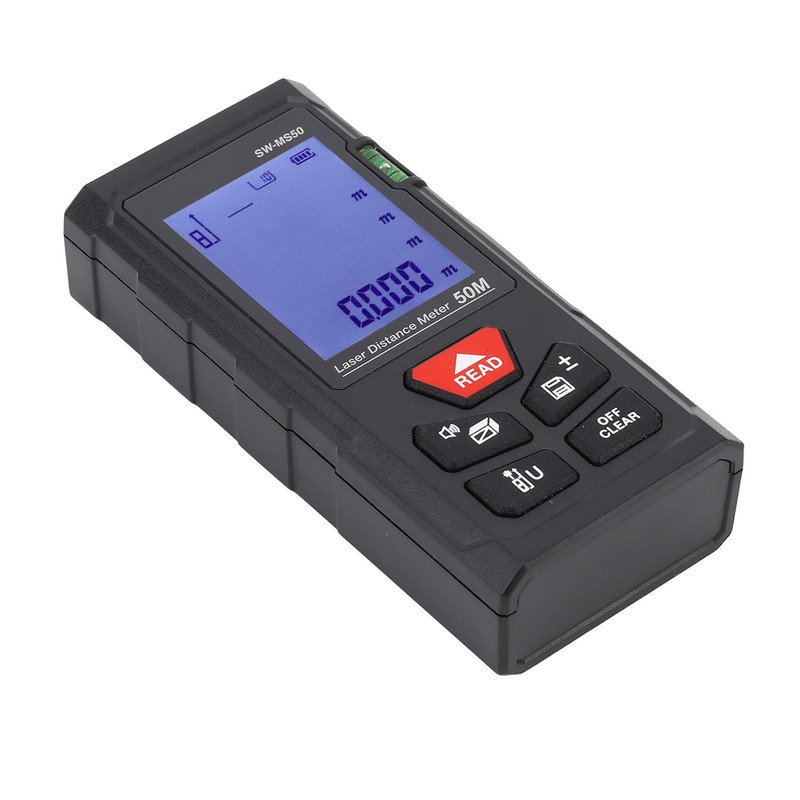 Handheld Infrared Laser Distance Meter Rangefinder High Accuracy Range Measuring