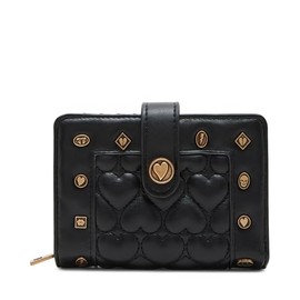 Betsey Johnson Women's Icon Wallet, Black, One Size, Betsey Johnson Icon Wallet