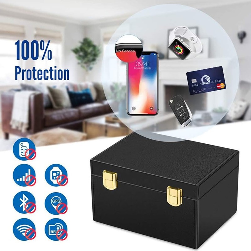 Faderr Keyless Go Protection Car Key Box, Anti-Theft Remote Key