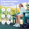 Wegitcs Compression Pantyhose for Women & Men, 20-30mmHg Support Hose