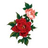 Fake Flower Tattoo Stickers for Women Temporary Long Lasting Temp