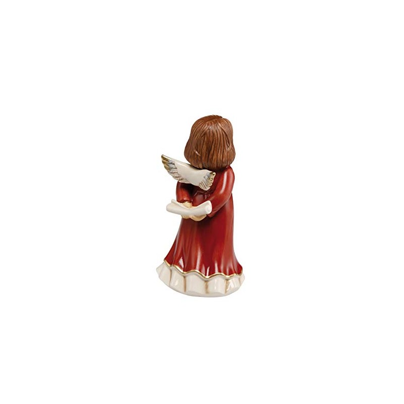 Goebel XM S Little Singer Board Christmas Heavenly Messenger Bordeaux