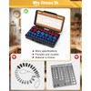 Thread Checker, 52pcs Nut and Bolt Thread Checker, 28 Inch