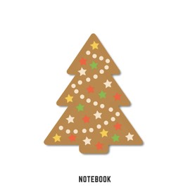 Notebook: A5 Punkteraster Lustiges Weihnachts Motiv Notizbuch für Weihnachten oder Nikolaus als Geschenk für die Adventszeit, Weihnachtswünsche und Weihnachtsplanung 120 Seiten 6x9