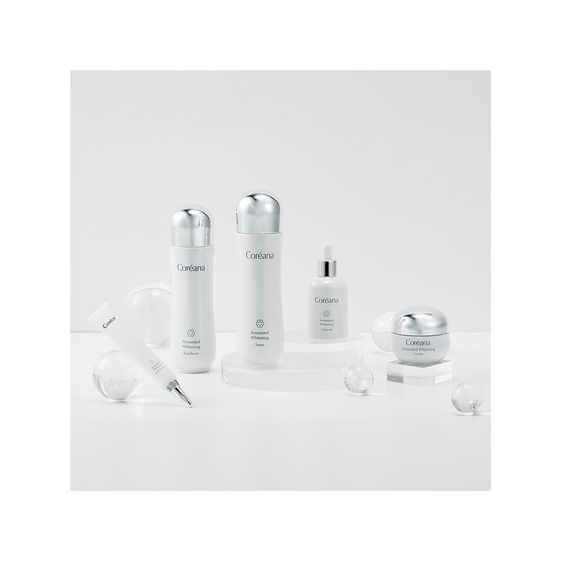 KORIANA 코리아나 발효 화이트닝 토너 + 앰플 Koreana Fermented Whitening