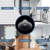 Romooa 50 Pack 20mm Mini Clear Suction Cups for Glass