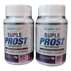 Suplecaps Suple Prost Con 60 Tabletas De 750 Mg Suplecaps Pack De 2 Sabor N/a