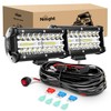 Nilight ZH303 2PCS 6.5 Inch 120W Spot & Flood Combo