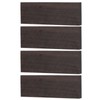 4pcs MX0126D Ebony DIY Knife Scales Musical Instrument Accessories 120