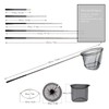 Fishing Landing Net with Aluminum Telescoping Pole 75" Long Handle,Rubber
