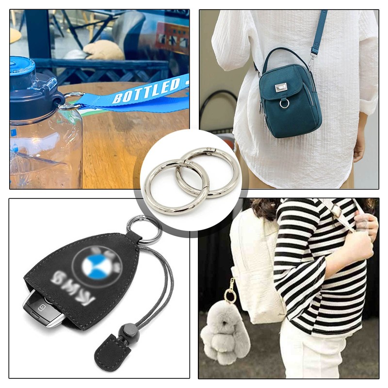 Flying Horse66 Round Spring Snap Clip Hooks, Spring Gate O