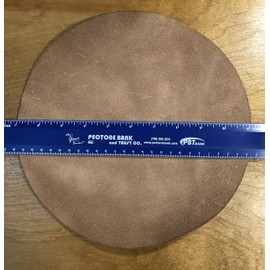 Leather Polishing Pad, 10 inch diameter