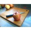 katajiya Wooden Cutting Board, Japanese Yamazakura, Solid Wood, Medium Size
