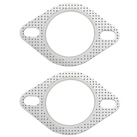 Exhaust Gasket, Exhaust Flange Seal, Pack of 2 Exhaust Pipe Seal, Pipe Exhaust Flange Seal, Flange Gasket Exhaust Seal (3 in Inner Diameter, 76 mm / 110 mm)