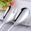Bisda Salad Spoon and Fork Set Stainless Steel Salad Servers