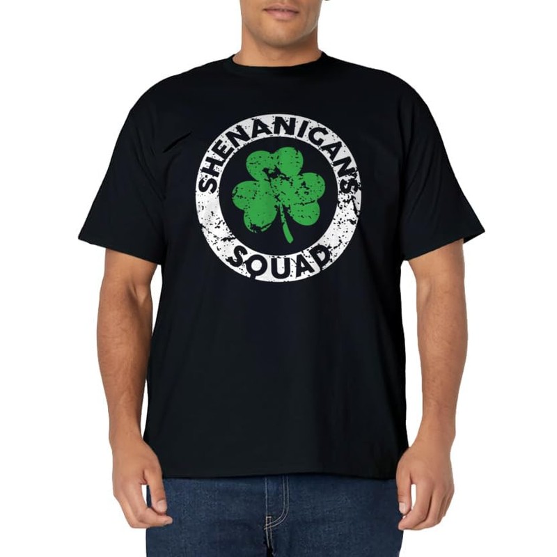 Shenanigans Squad Funny St. Patrick's Clothing Co Shenanigans Squad Funny