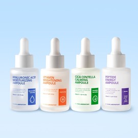 [Composition of 3, interchangeable] 4 types of premium moisture and nutrition ampoules - Vitamin Brightening Ampoule / [ 3개 구성, 교차 가능 ] 프리미엄 수분영양 앰플 4종 - 비타민 브라이트닝 앰플