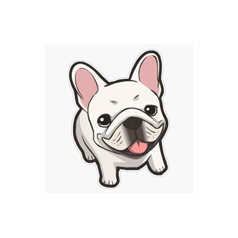 French Bulldog Sticker Decal Vinyl Bumper Stickers Waterproof 5"