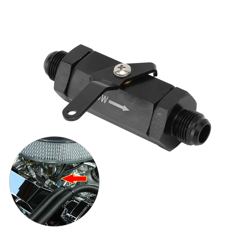 Aluminium Alloy Shut Off Valve Check Valve Fuel Fitting Automobile