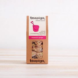 teapigs Rhubarb and Ginger Tea Temples