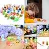 URSKYTOUS 60Pcs Animal Erasers Desk Pets for Kids Animal Pencil
