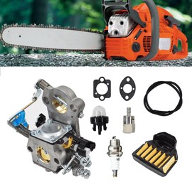 munirater WTA29 Carburetor Kit with Air Filter Kit Replacement for 455 460 Rancher 544883001 Replacement for CS2255