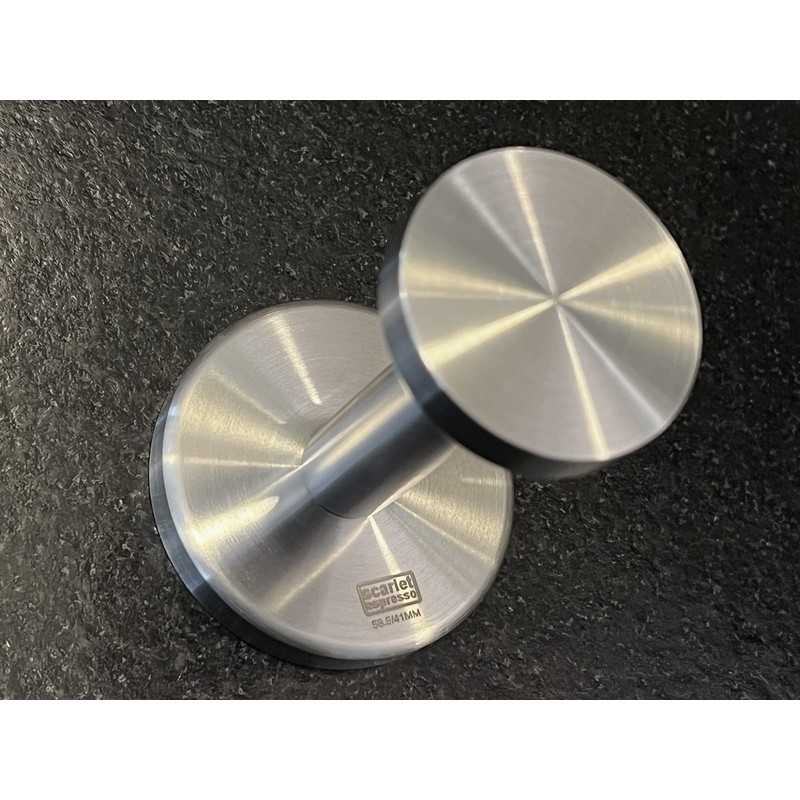 scarlet espresso Tamper "LM1 DUO" 41 and 58/58.5 mm inox