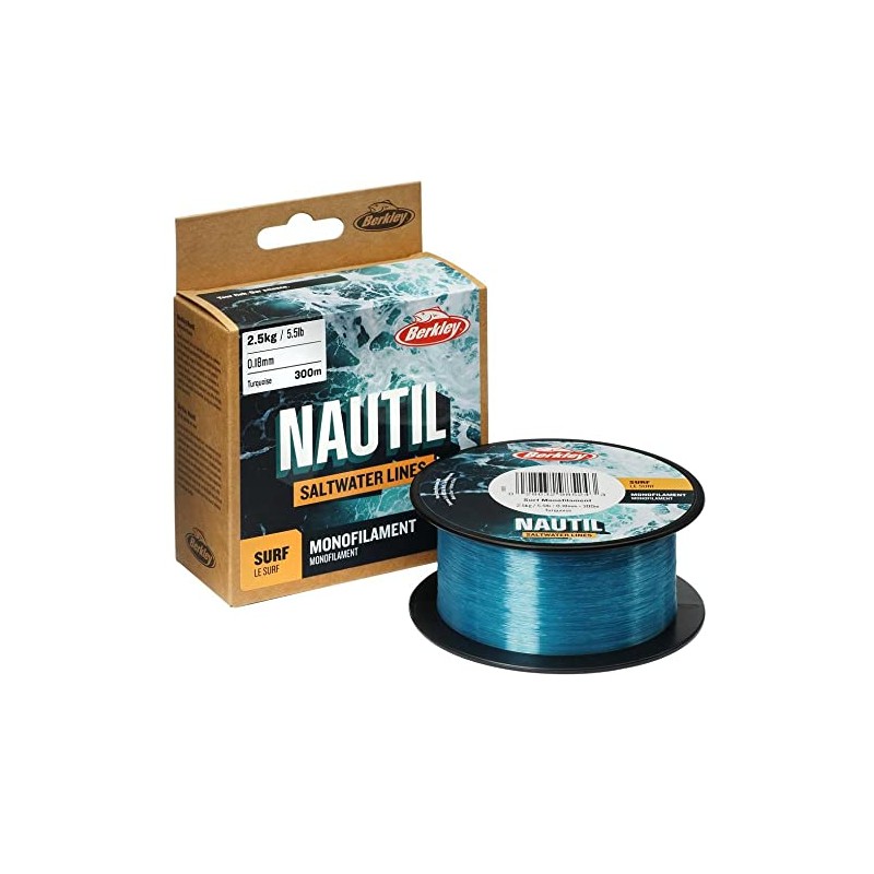 Berkley Nautil Monofilament 300 m 0.28 mm Turquoise
