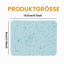 WHYCNJL 1 Piece Sponge School Watercolour Cleaning Sponge Water Absorbent Painting Sponge Rectangular Drawing Sponges Synthetic Artist Sponges for Painting Crafts Ceramic Supplies, Blue