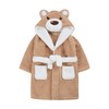 Metzuyan Kids Boys Teddy Bear Novelty Dressing Gown Snuggle Fleece