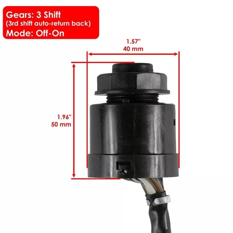 Caltric Ignition Switch Key for Kawasaki Teryx 800 KRF800 2014
