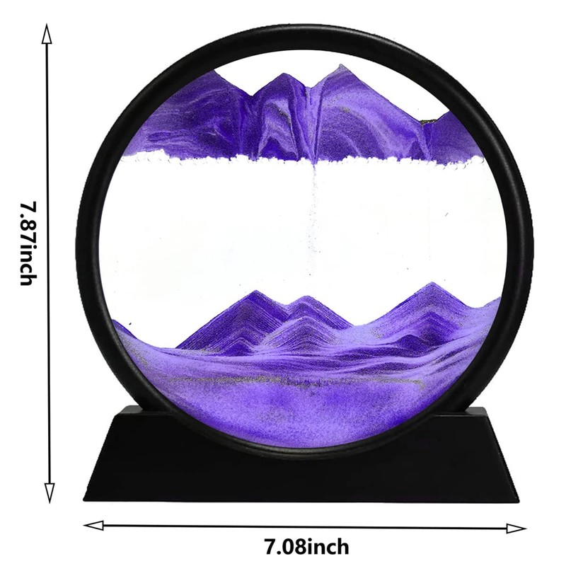 3D Dynamic Sand Art Liquid Motion, Moving Sand Art Picture