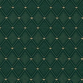 Folio Fabrics Glenn Emerald Performance Geometric Woven Pattern Upholstery Fabric by the Yard
